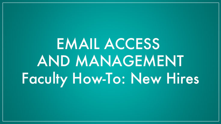 Email Access and Management