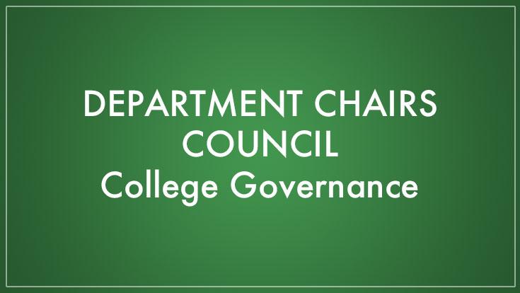 Department Chairs Council