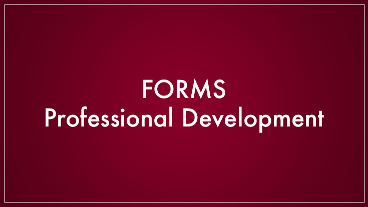 Professional Development and Flex Forms