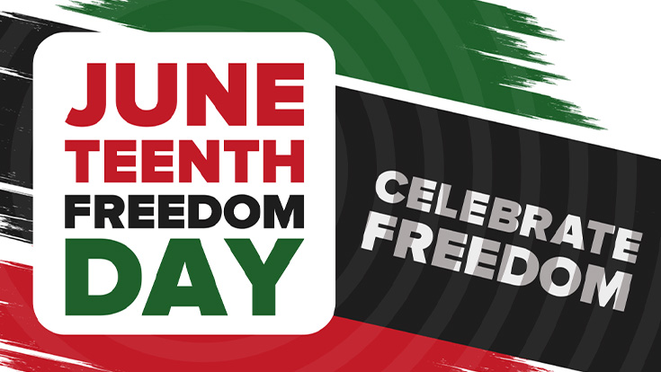 Juneteenth Freedom Day graphic